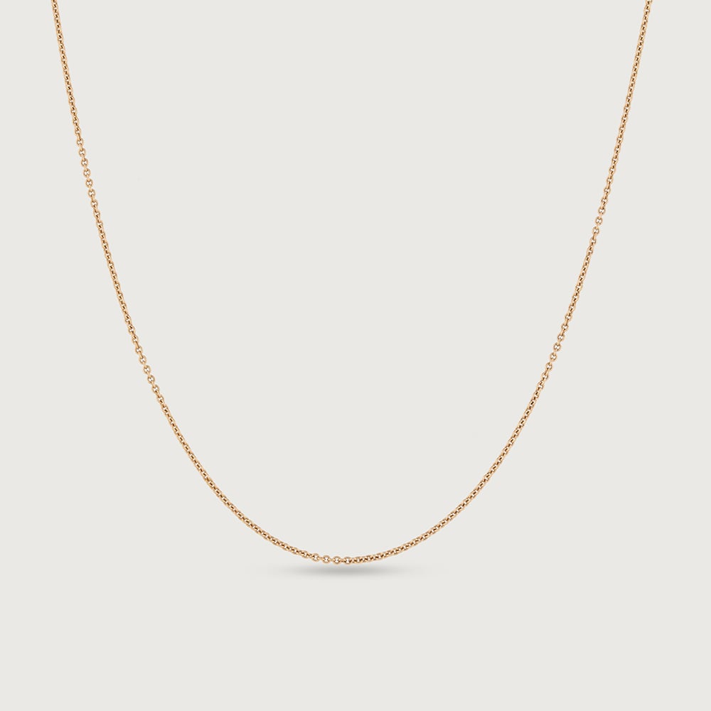 Minimalist Charm Yellow Gold Chain,,hi-res image number null