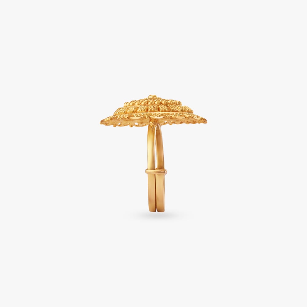 Bloom Filigree Gold Ring,,hi-res image number null