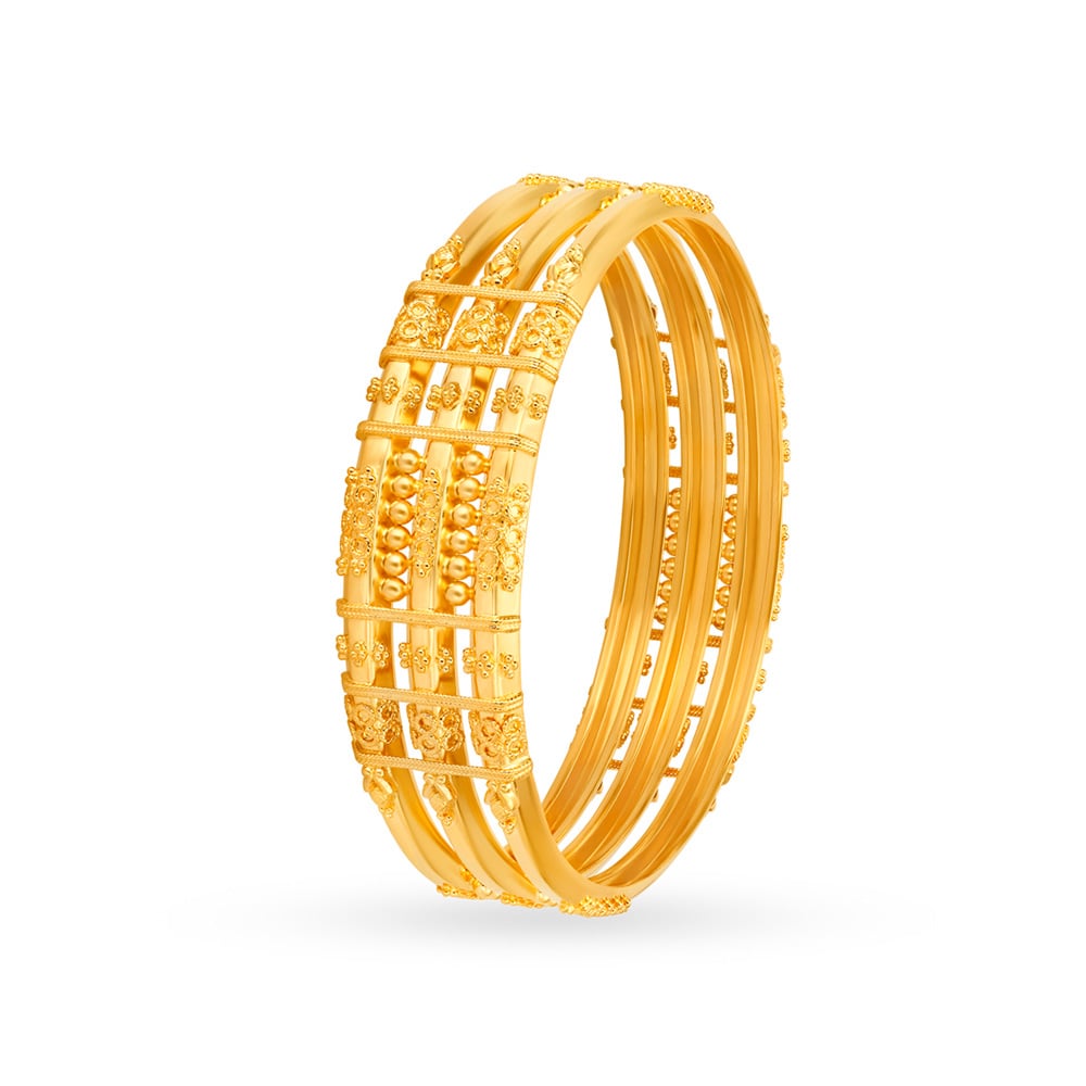Multi-Strand Gold Bangle,,hi-res image number null