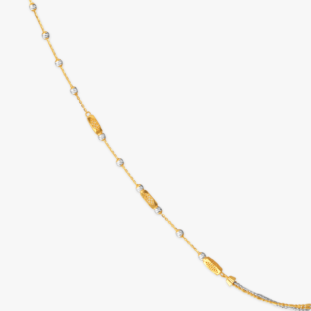 Oval Bead Station Chain,,hi-res image number null