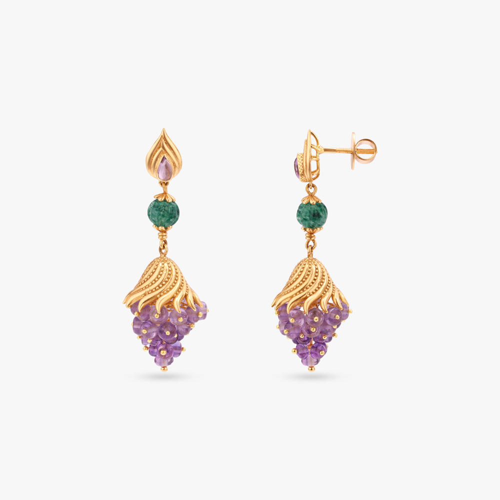 Twilight Vinefall Gold Drop Earrings,,hi-res image number null