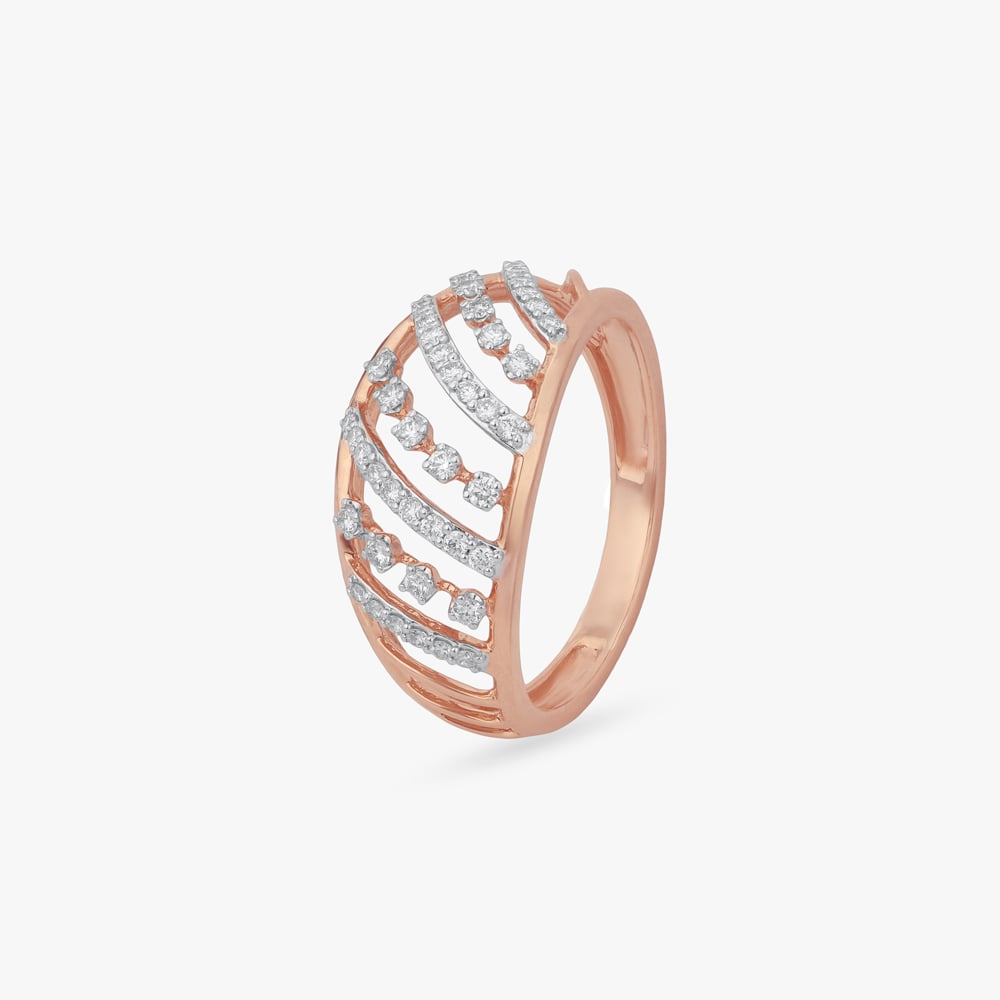Rhythm Weave Diamond Ring,,hi-res image number null