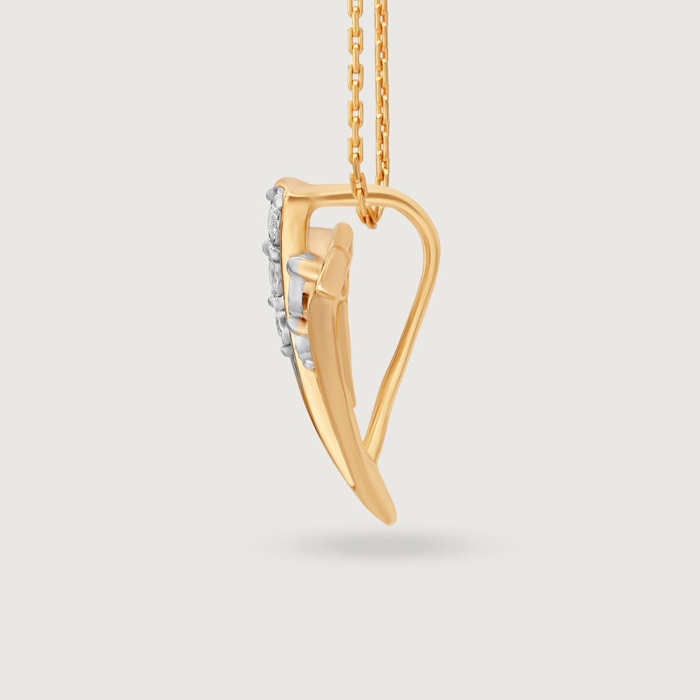 The Optimistic Radiance 14KT Diamond Pendant,,hi-res image number null