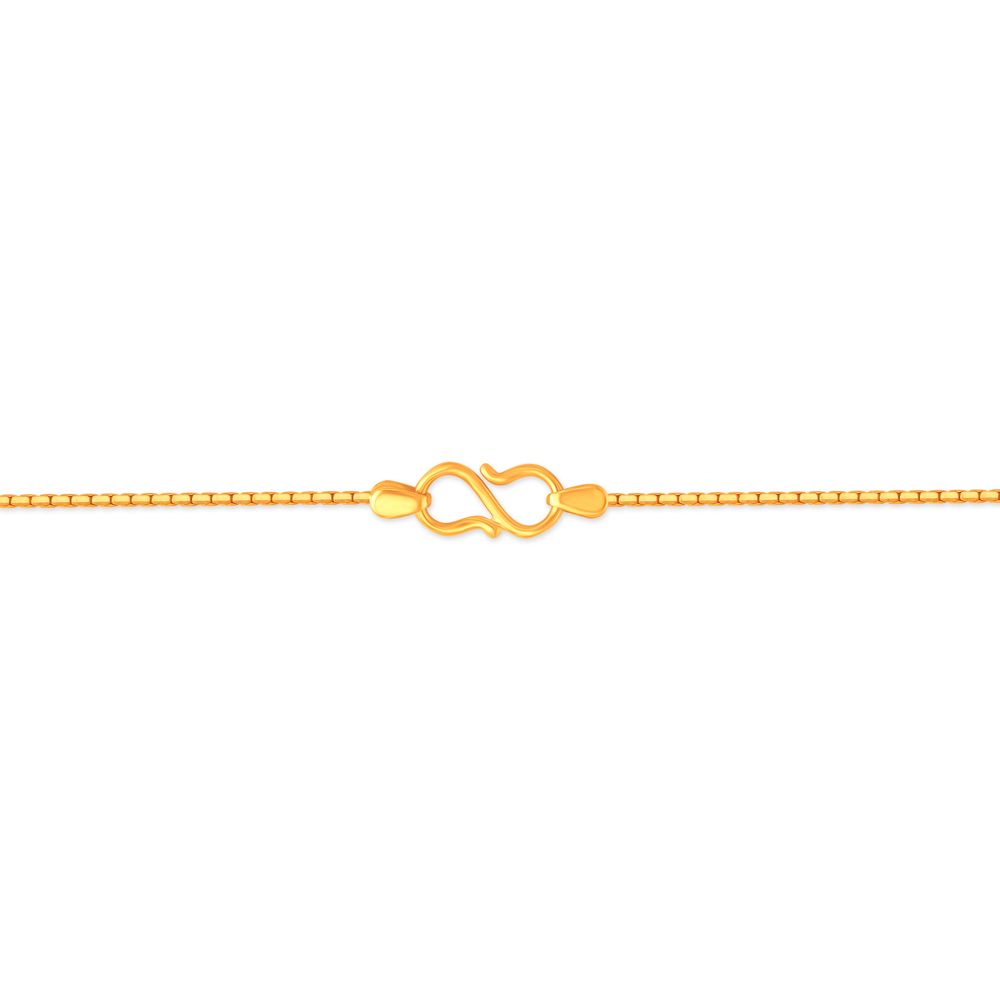 Glimmering Yellow Gold Stippled Ball Chain,,hi-res image number null