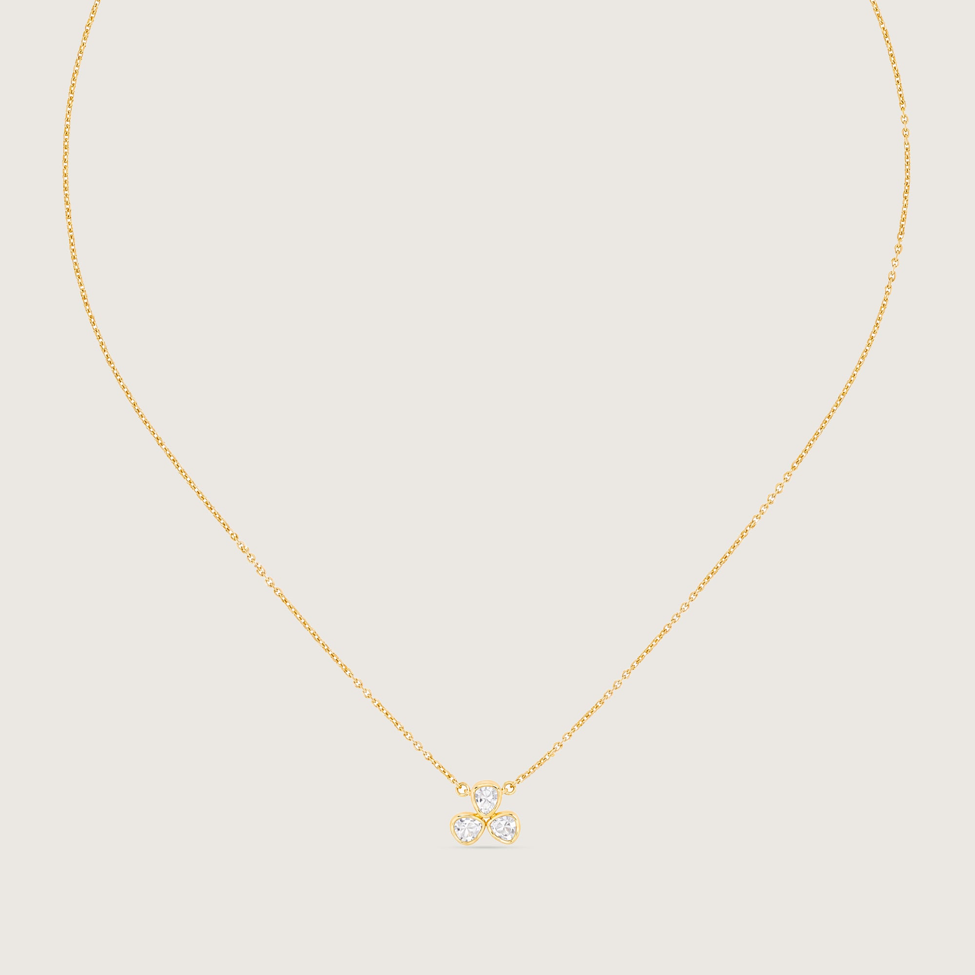 Delicate Blossom Polki Necklace,,hi-res image number null