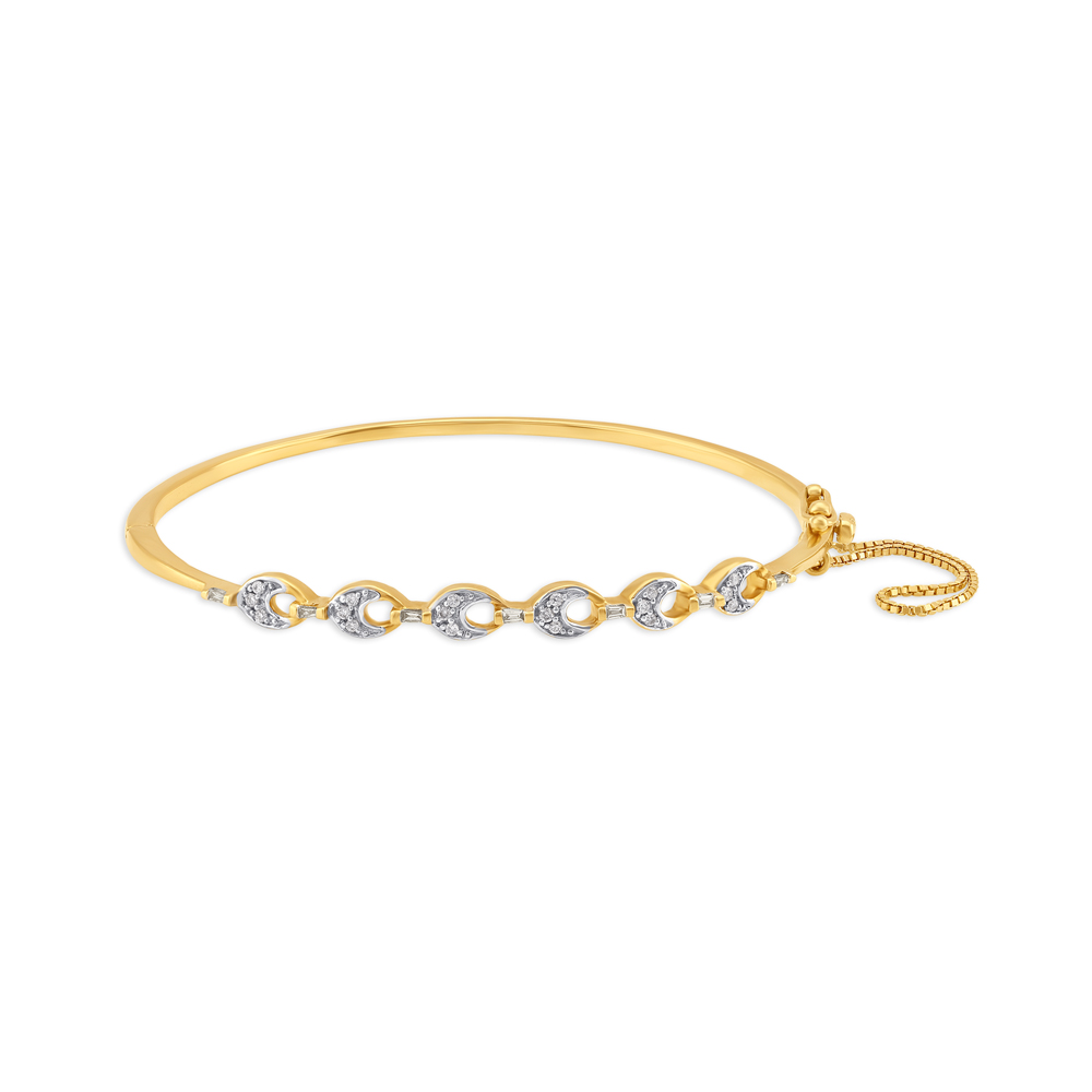 Abstract Diamond Bangle,,hi-res image number null