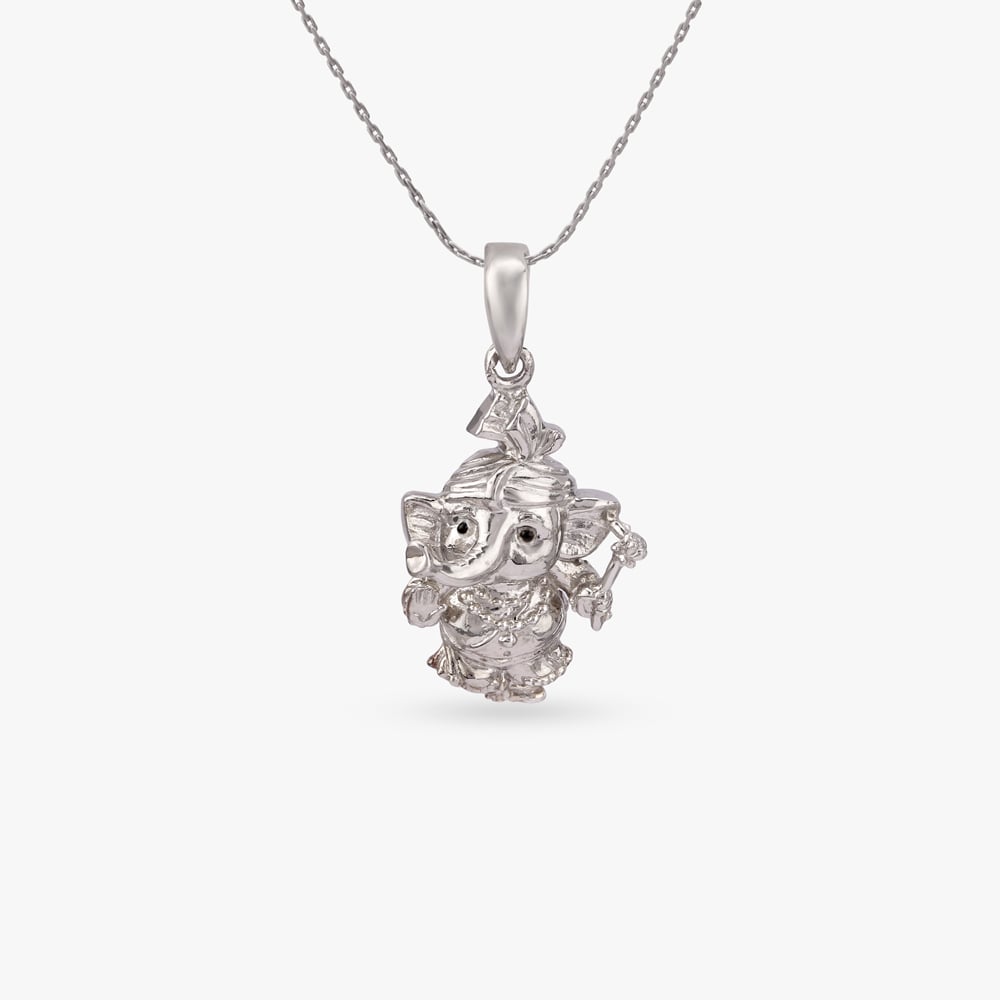 

Ganesha Magic Silver Pendant