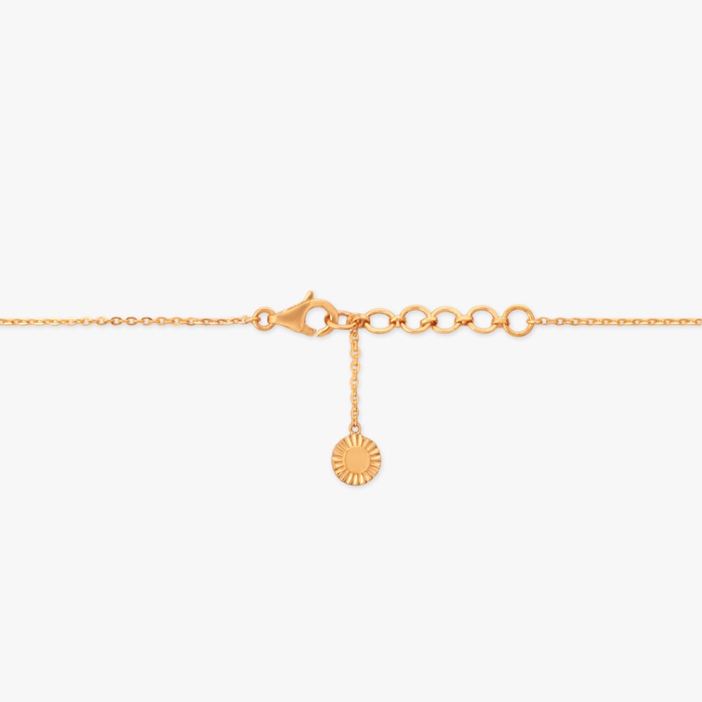 Sunlit Rhythm Gold Necklace Set,,hi-res image number null