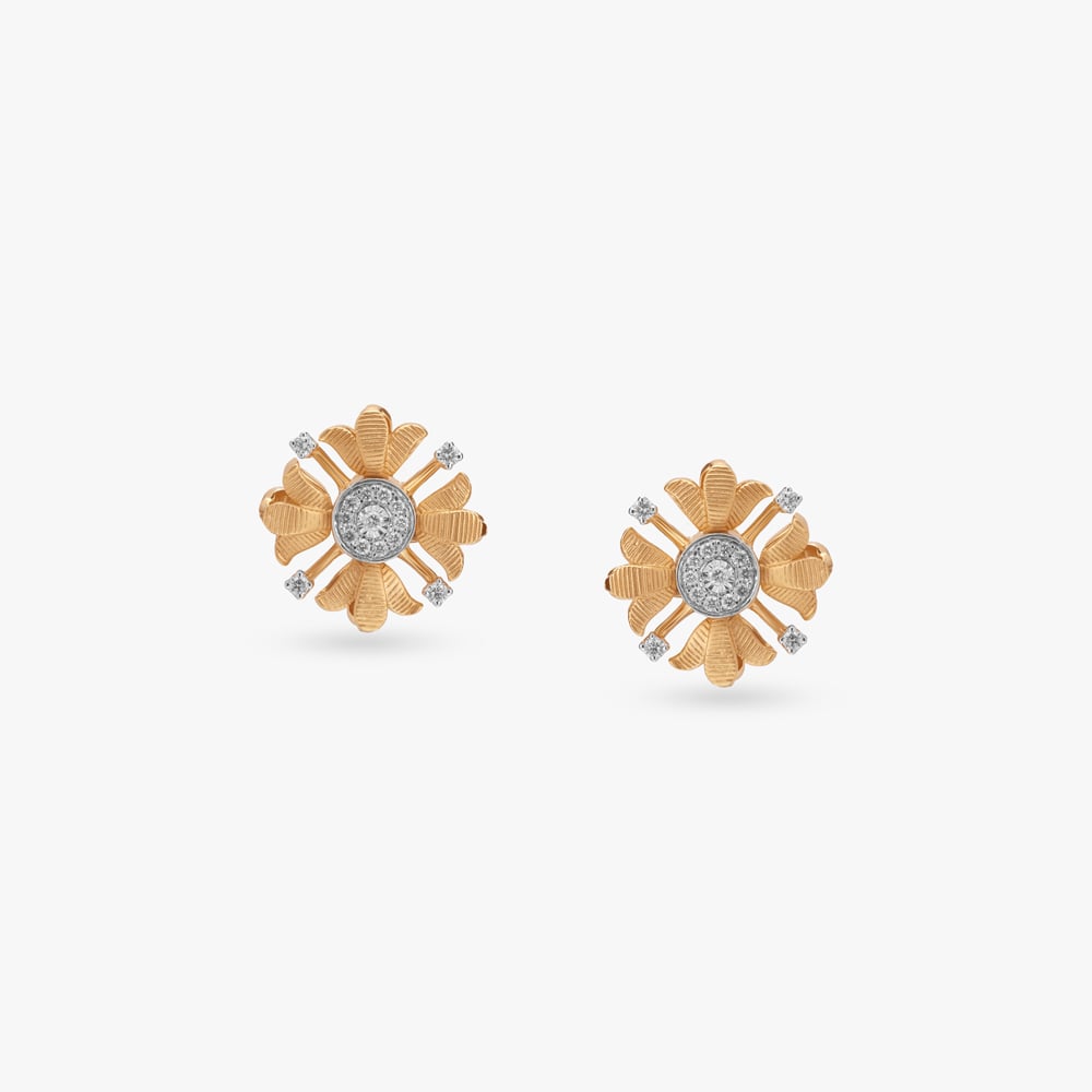 Double Sparkle Diamond Stud Earrings,,hi-res image number null