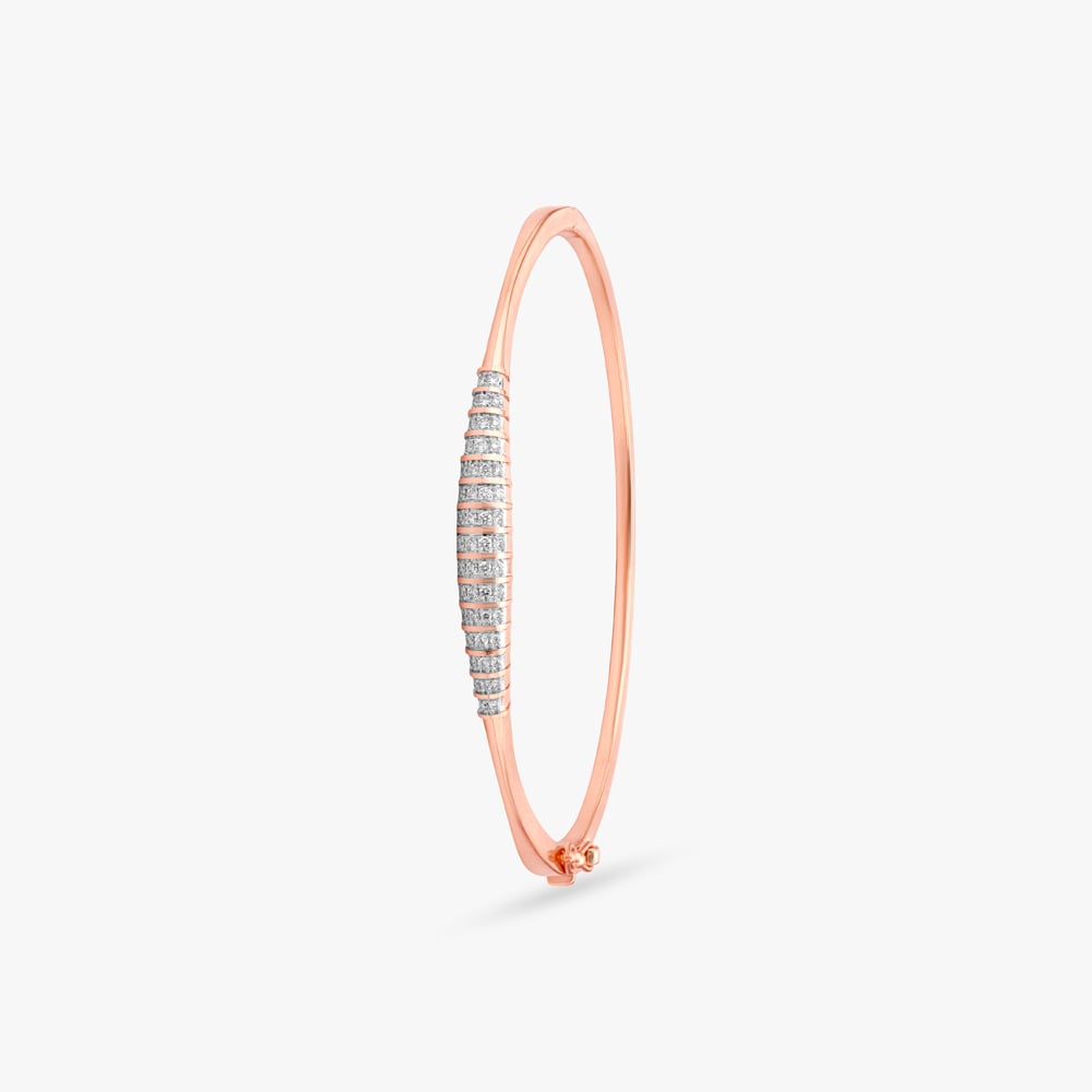 Luminous Ladder Diamond Bangle,,hi-res image number null