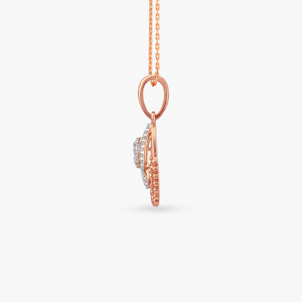 

Dual Dewdrop Diamond Pendant