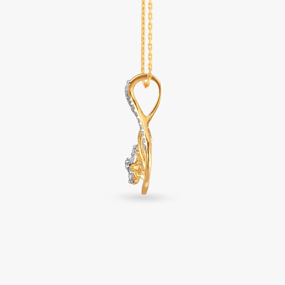 Garden Dew Diamond Pendant,,hi-res image number null