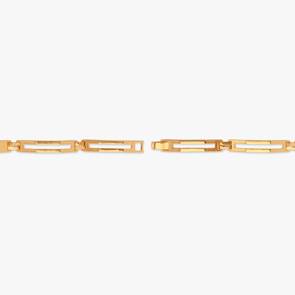 Linear Edge Diamond Bracelet for Men,,hi-res image number null