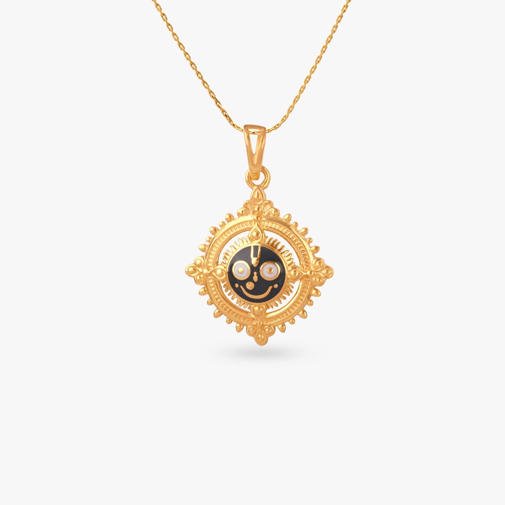 Jagannath Grace Gold Pendant,,hi-res image number null
