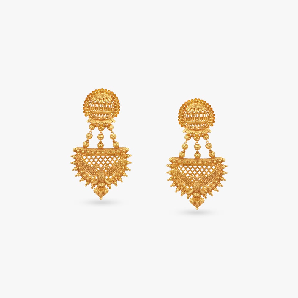 Tales of Mriganka Gold Necklace Set,,hi-res image number null