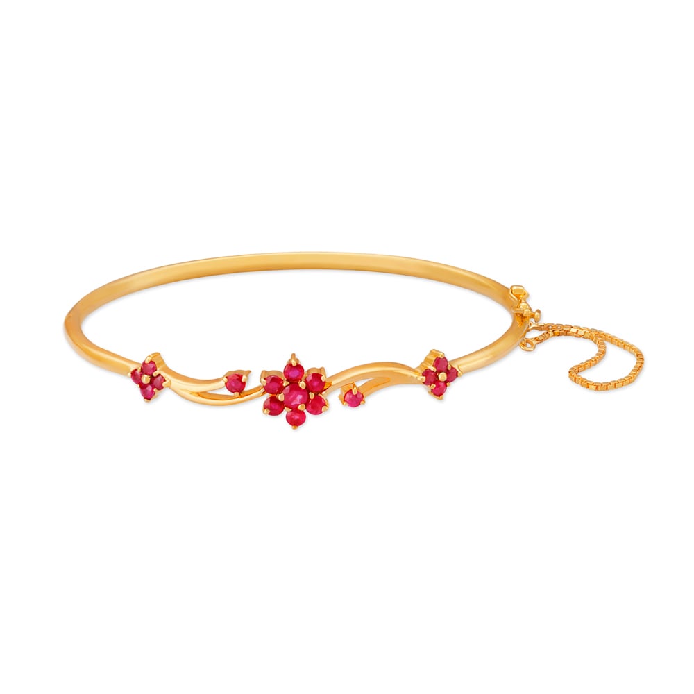 Tanishq on sale ruby bracelet