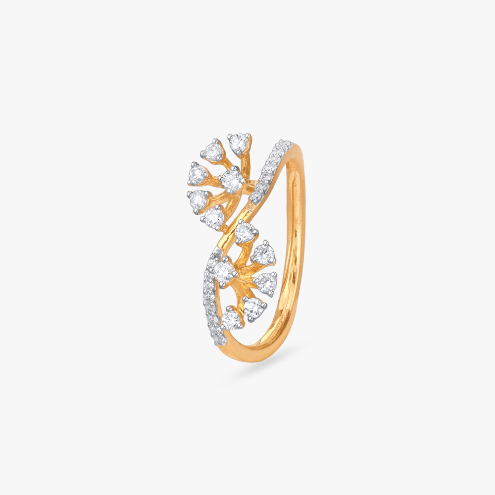 Playful Spark Diamond Finger Ring,,hi-res image number null