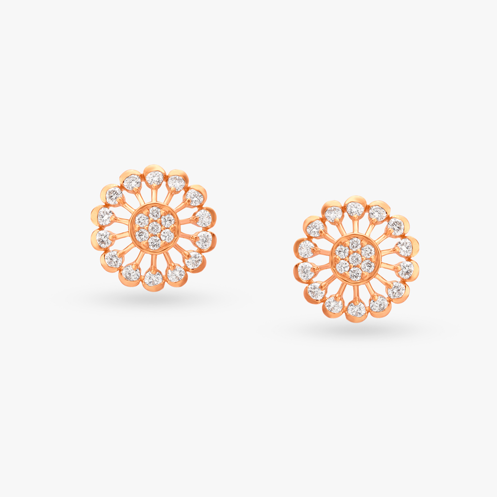 

Radiant Diamond Stud Earrings