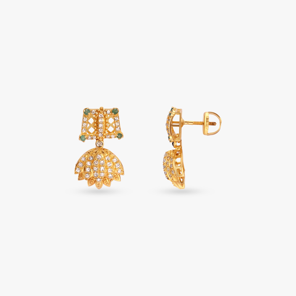 Luminous Kanti Gold Necklace Set,,hi-res image number null