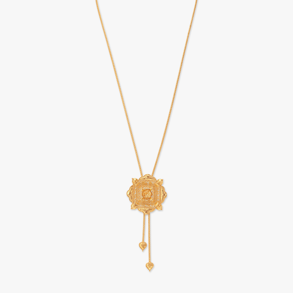 Daaker Mandala Gold Tie Har,,hi-res image number null