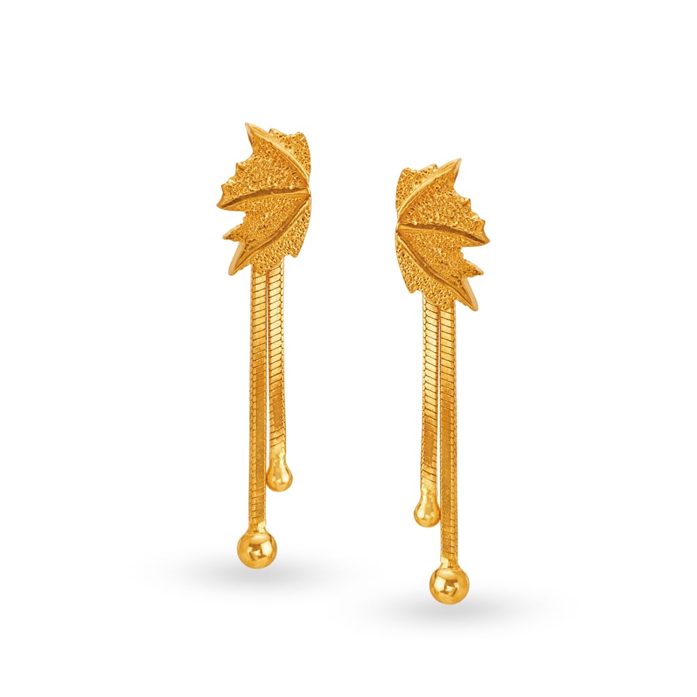 Nawal Diamond Sui Dhaga Earrings-Candere by Kalyan Jewellers