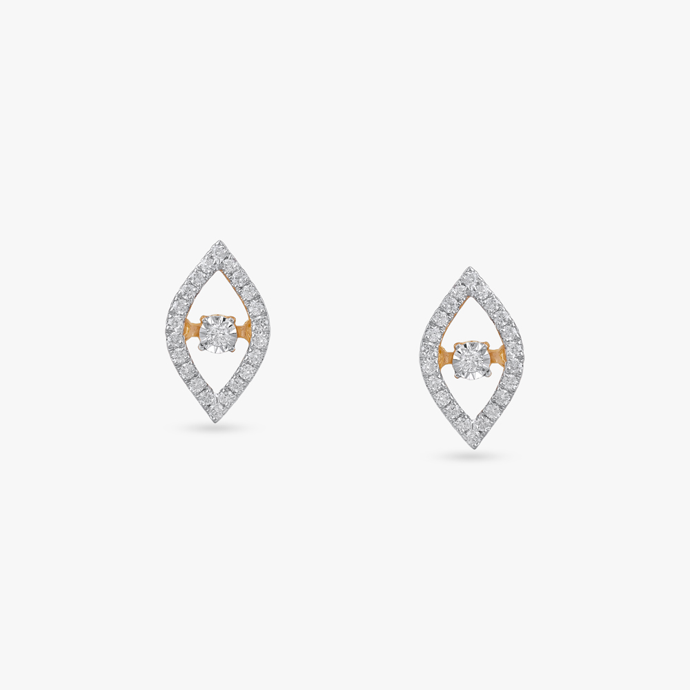 Sleek Marquise Diamond Pendant and Earrings Set,,hi-res image number null