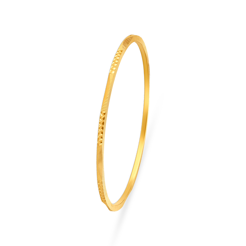 Lustrous Grace Gold Bangles,,hi-res image number null
