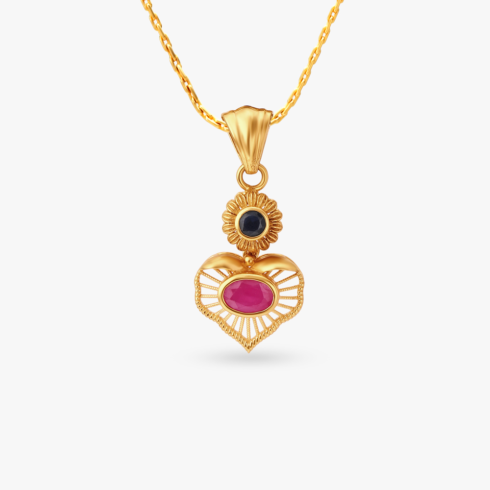 Iconic Pendant and Earrings Set,,hi-res image number null