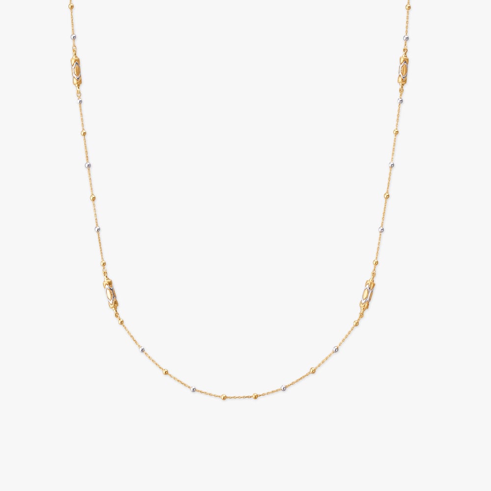 

Caged Gleam Gold Chain