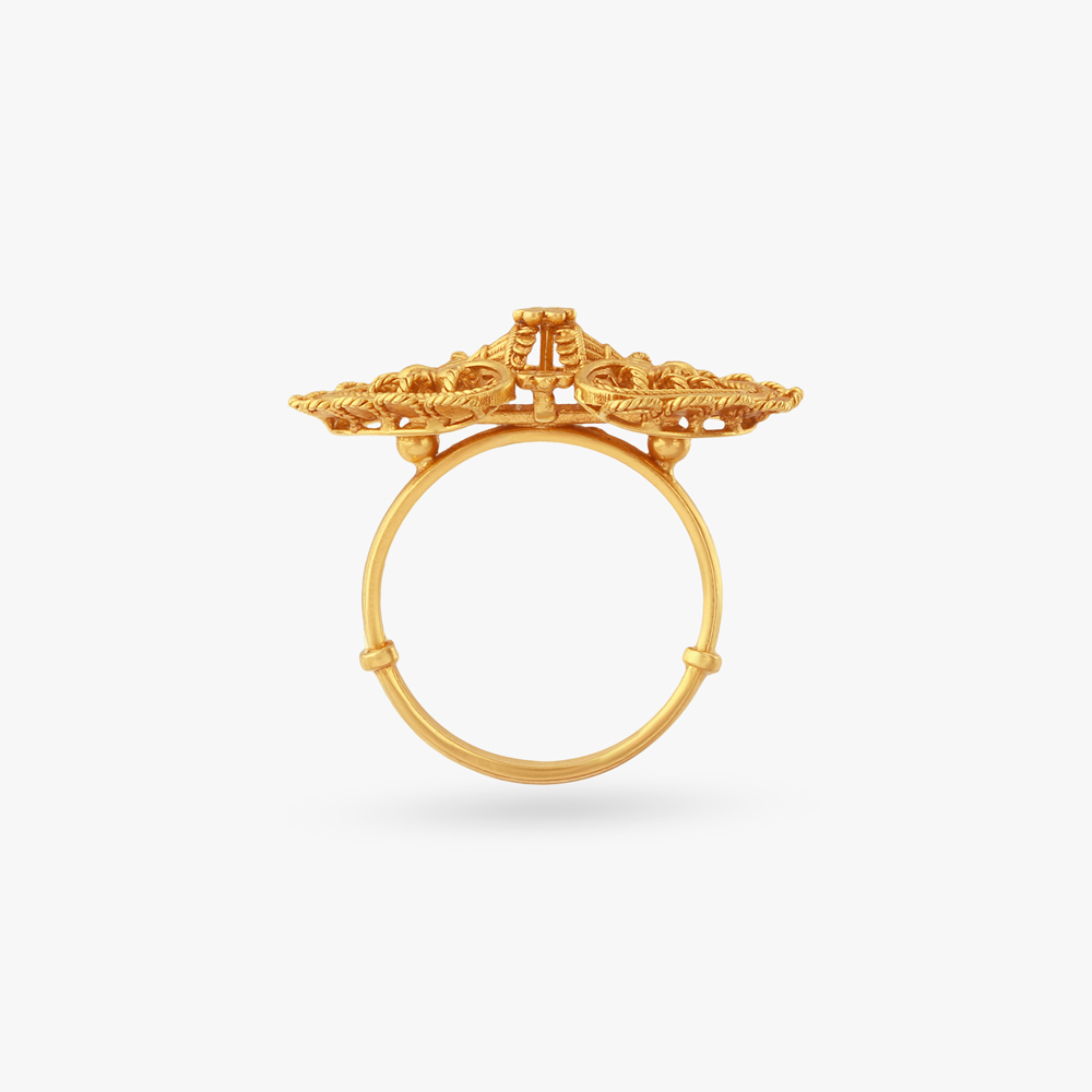 Heirloom Bloom Gold Ring,,hi-res image number null