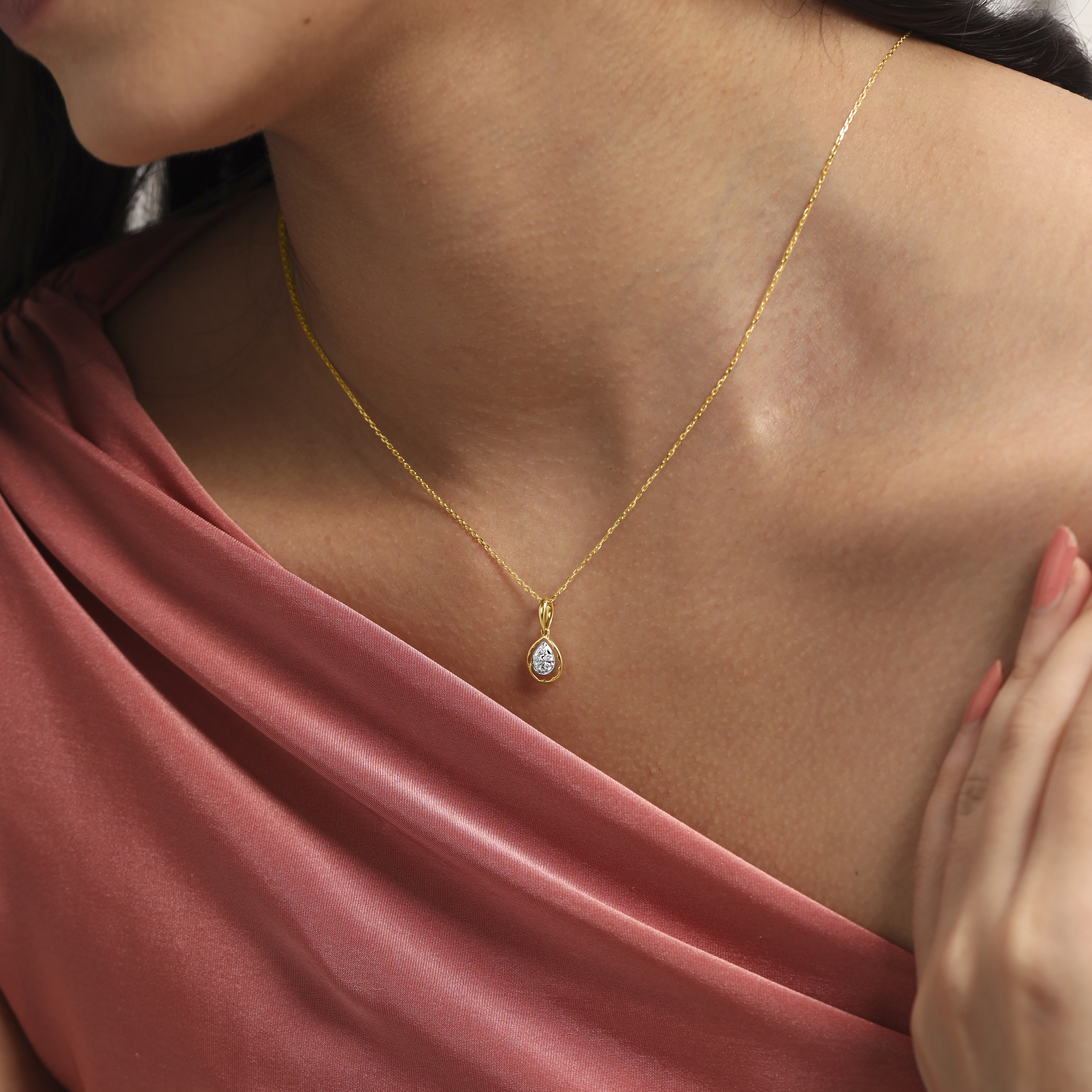 Drip Pop Diamond Pendant,,hi-res image number null