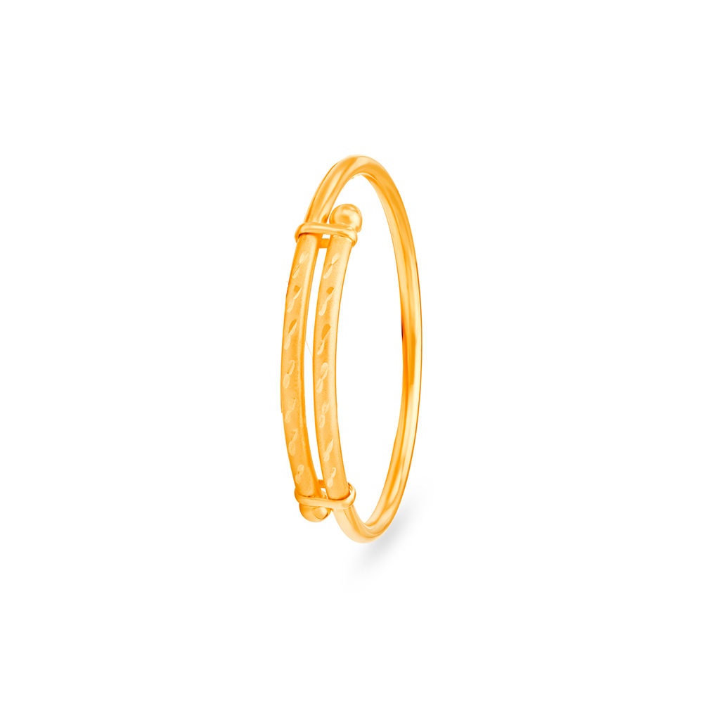 Little Stars Gold Bangles for Kids,,hi-res image number null