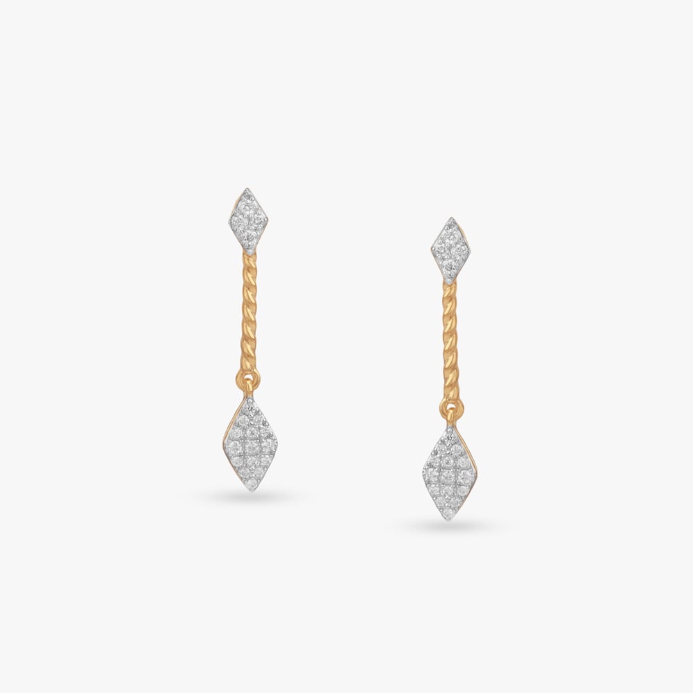 Skyline Spark Diamond Drop Earrings,,hi-res image number null