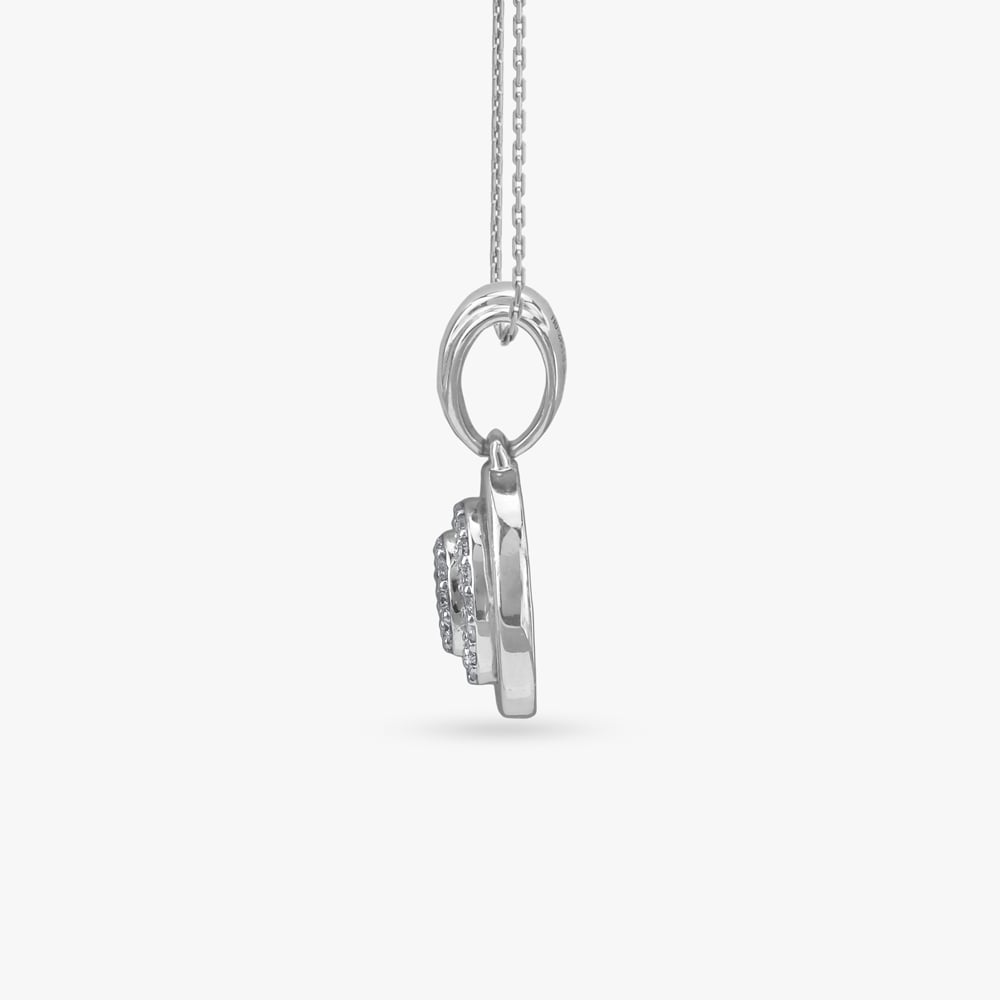 Infinity Shine Diamond Pendant and Earrings Set,,hi-res image number null