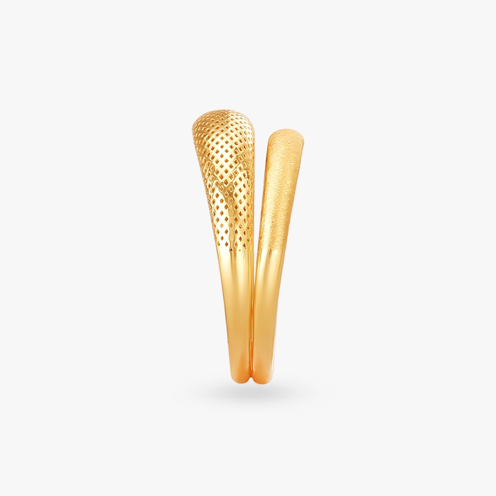 Luxe Layers Gold Finger Ring,,hi-res image number null