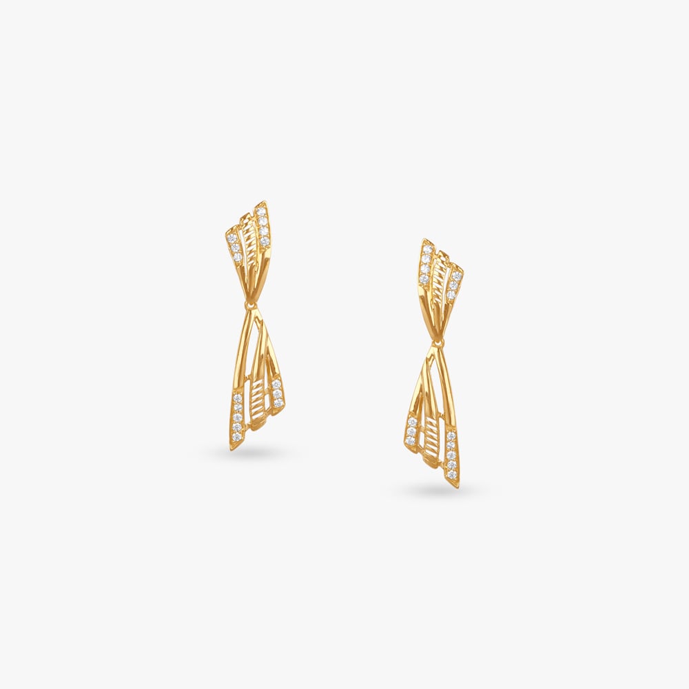 Contour Flow Gold Necklace Set,,hi-res image number null
