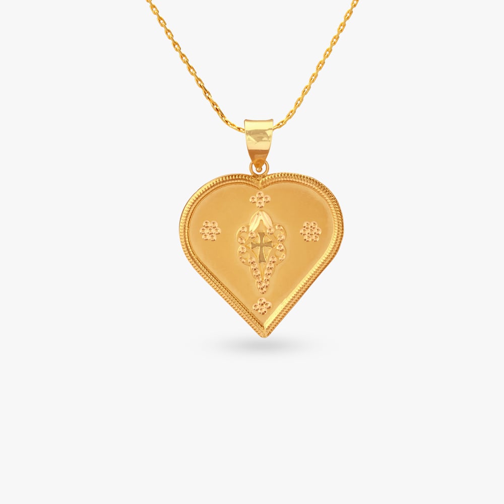 

Heartlight Charm Gold Pendant
