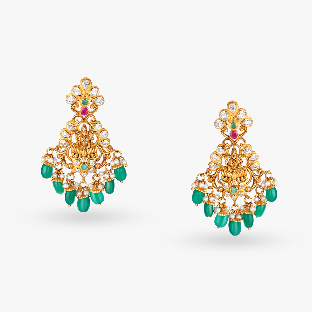 Blissful Gold Necklace Set,,hi-res image number null