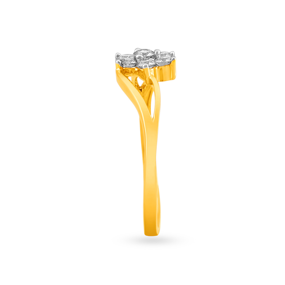 Bouquet Diamond Finger Ring,,hi-res image number null