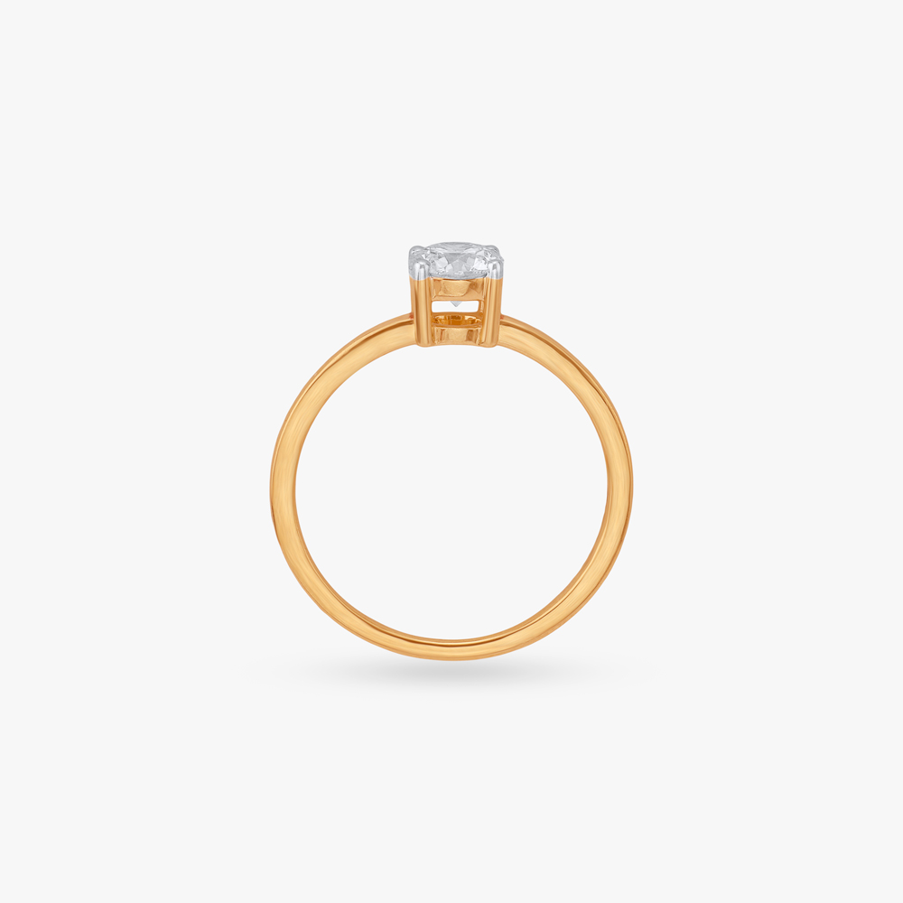 Frosted Radiance Solitaire Ring,,hi-res image number null