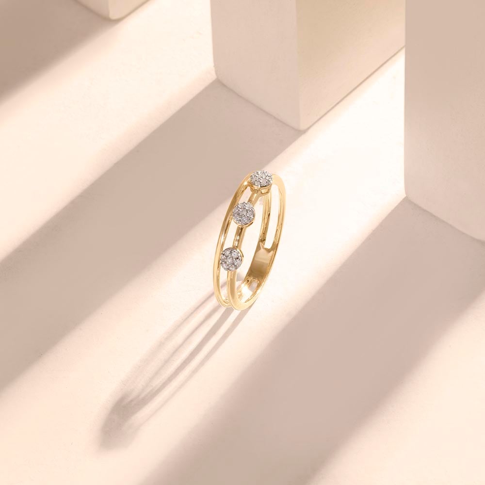 Celeste Row Diamond Ring,,hi-res image number null