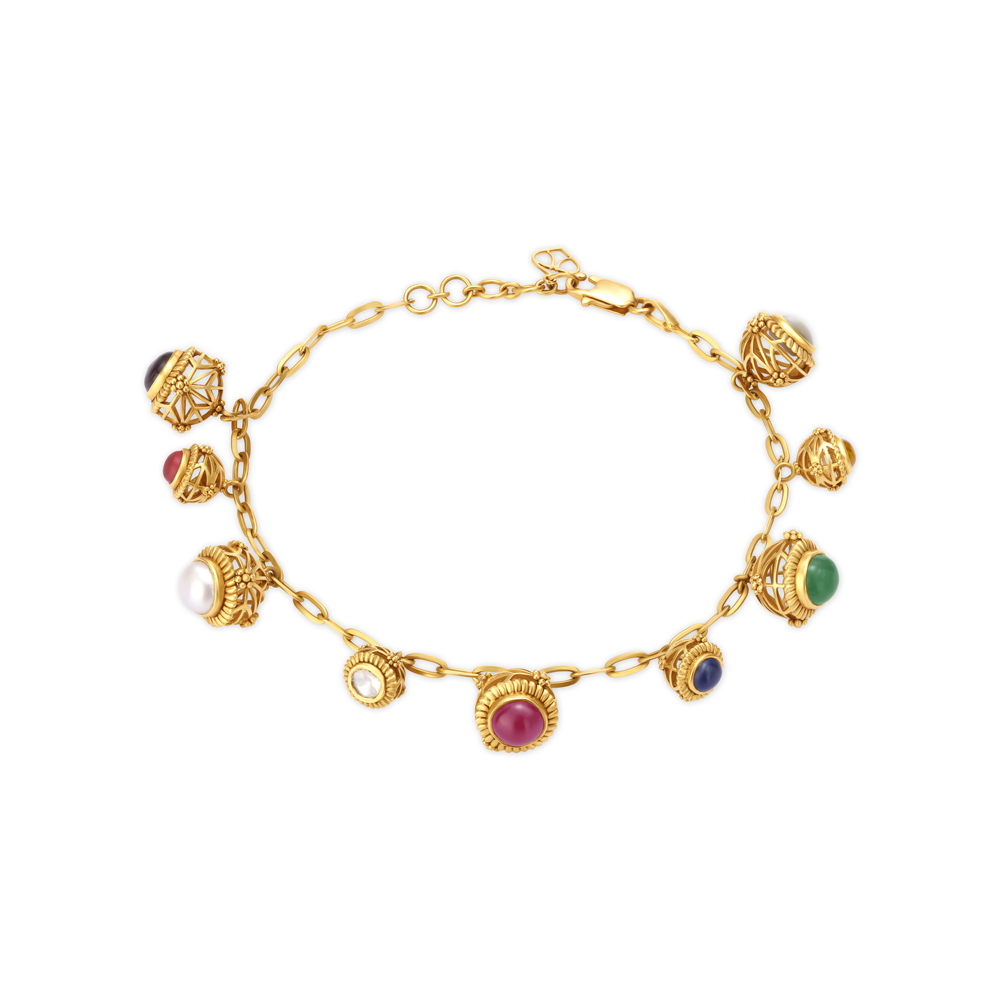 Navaratna Navaratna Bracelet,,hi-res image number null