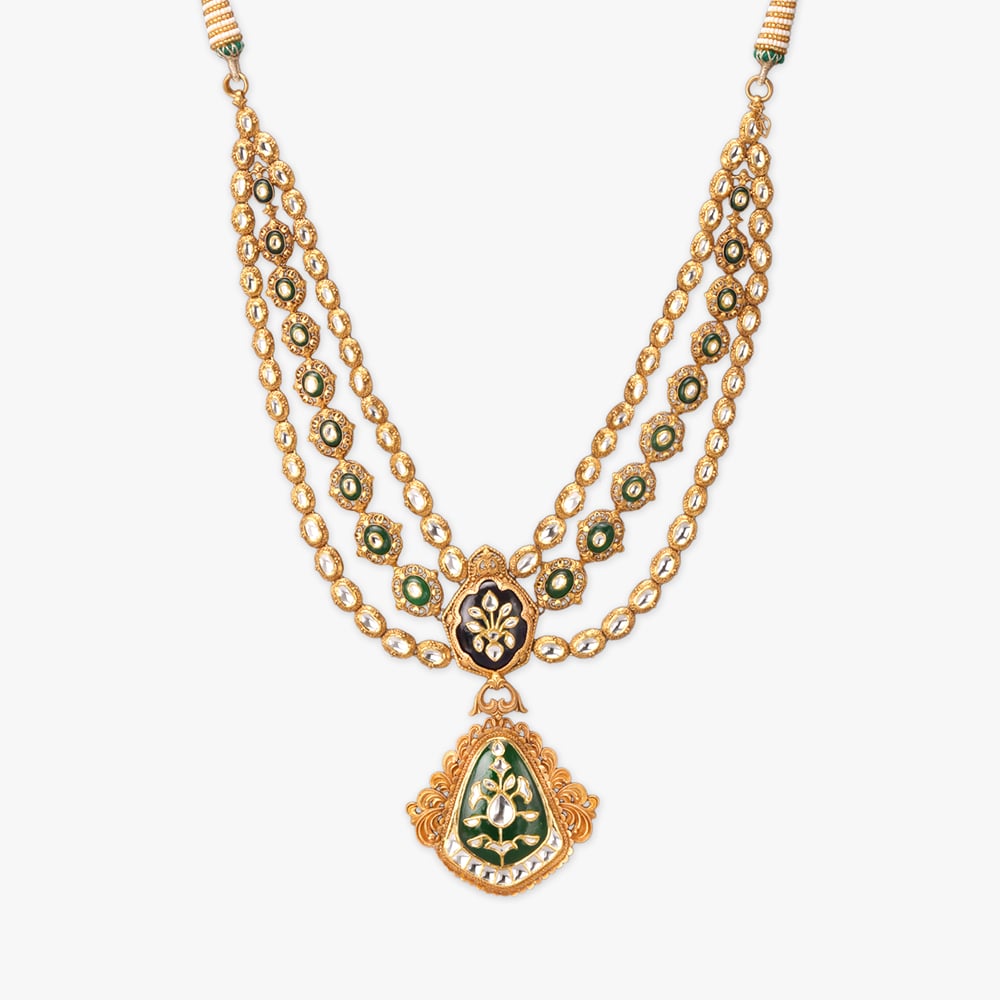 Imperial Opulence Gold Necklace Set,,hi-res image number null