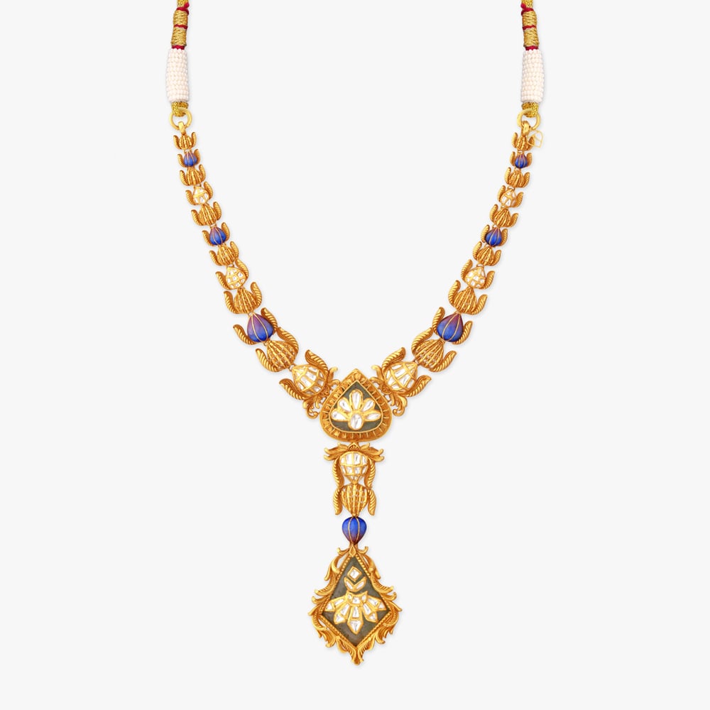 Cosmic Streak Gold Necklace Set,,hi-res image number null