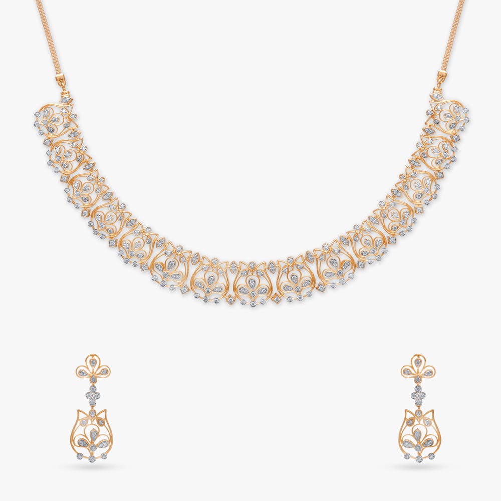 

Twilight Ballet Diamond Necklace Set
