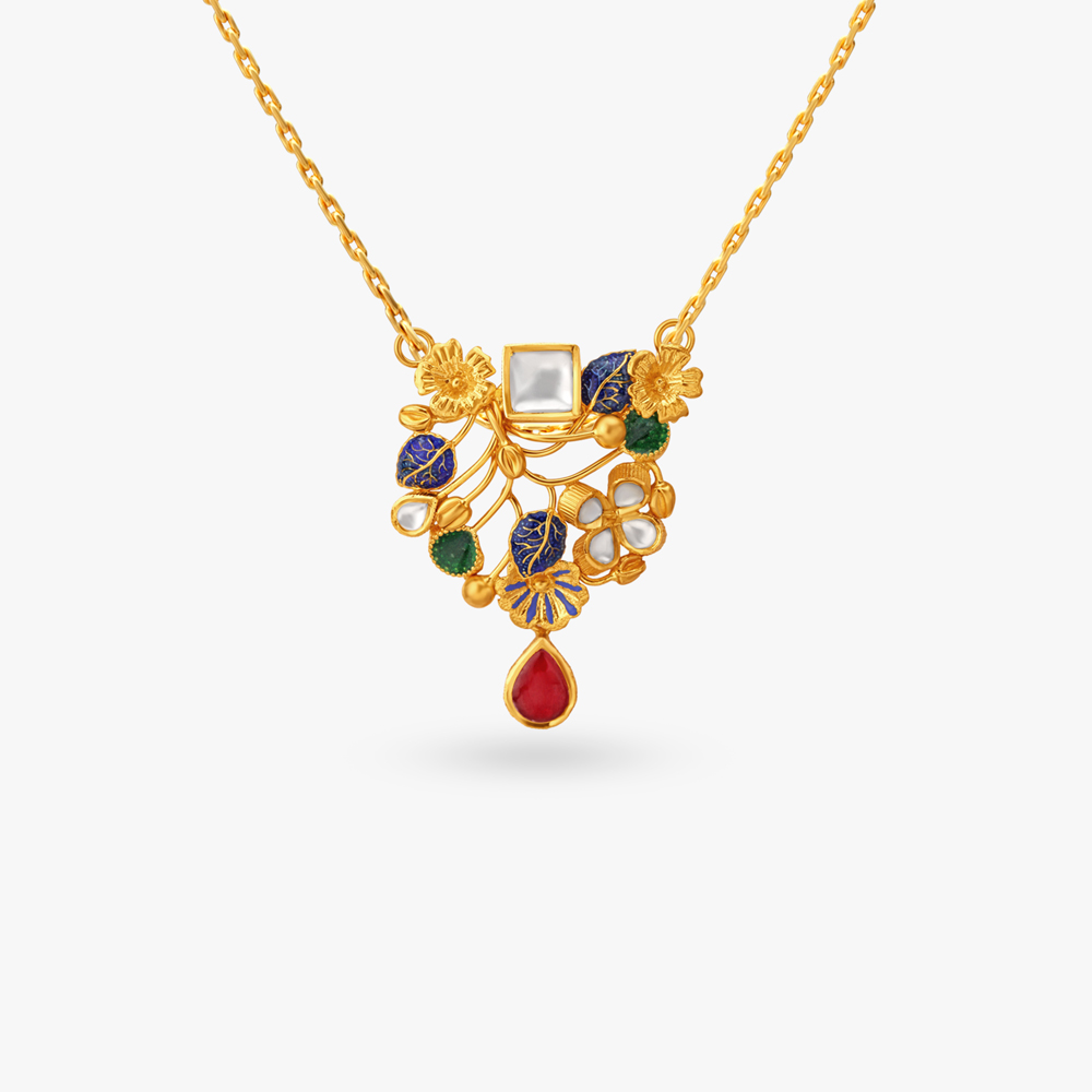 Garden Gold Pendant,,hi-res image number null