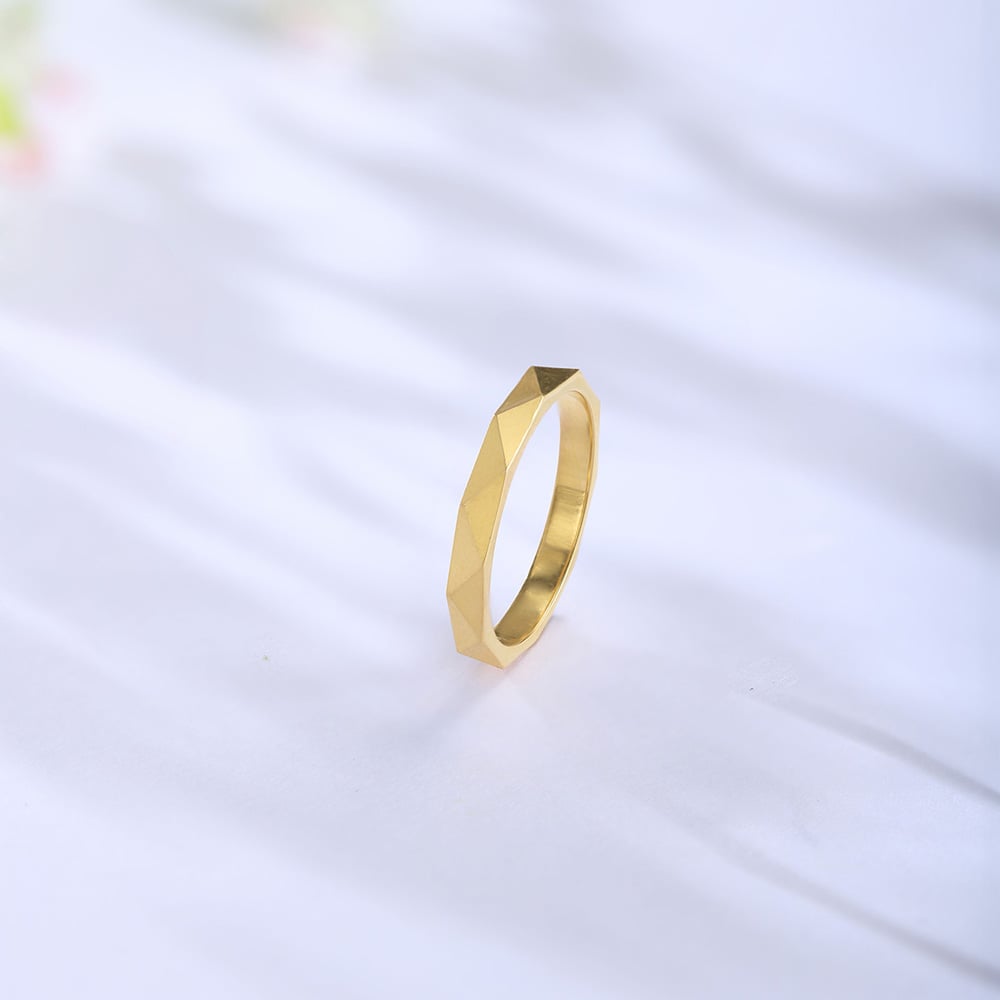 Facet Fun Gold Ring,,hi-res image number null