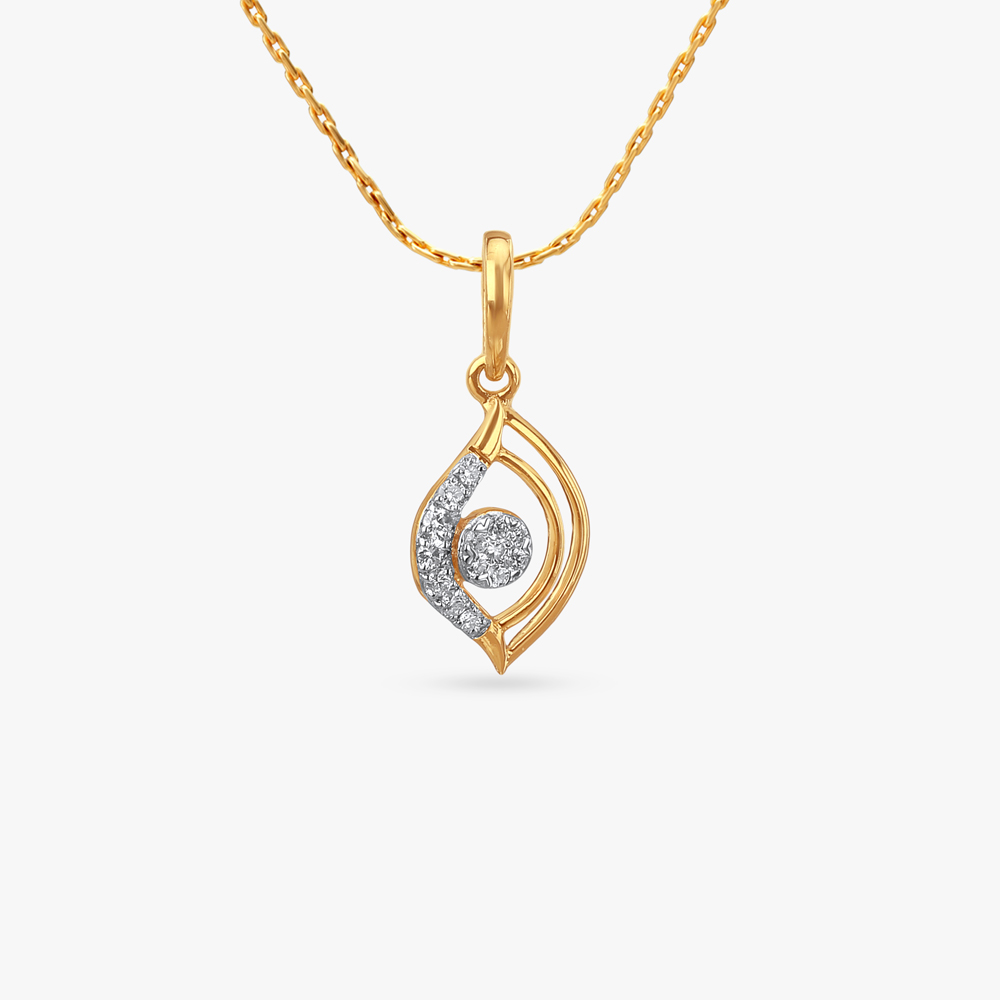 Eclipse Radiance Diamond Pendant,,hi-res image number null