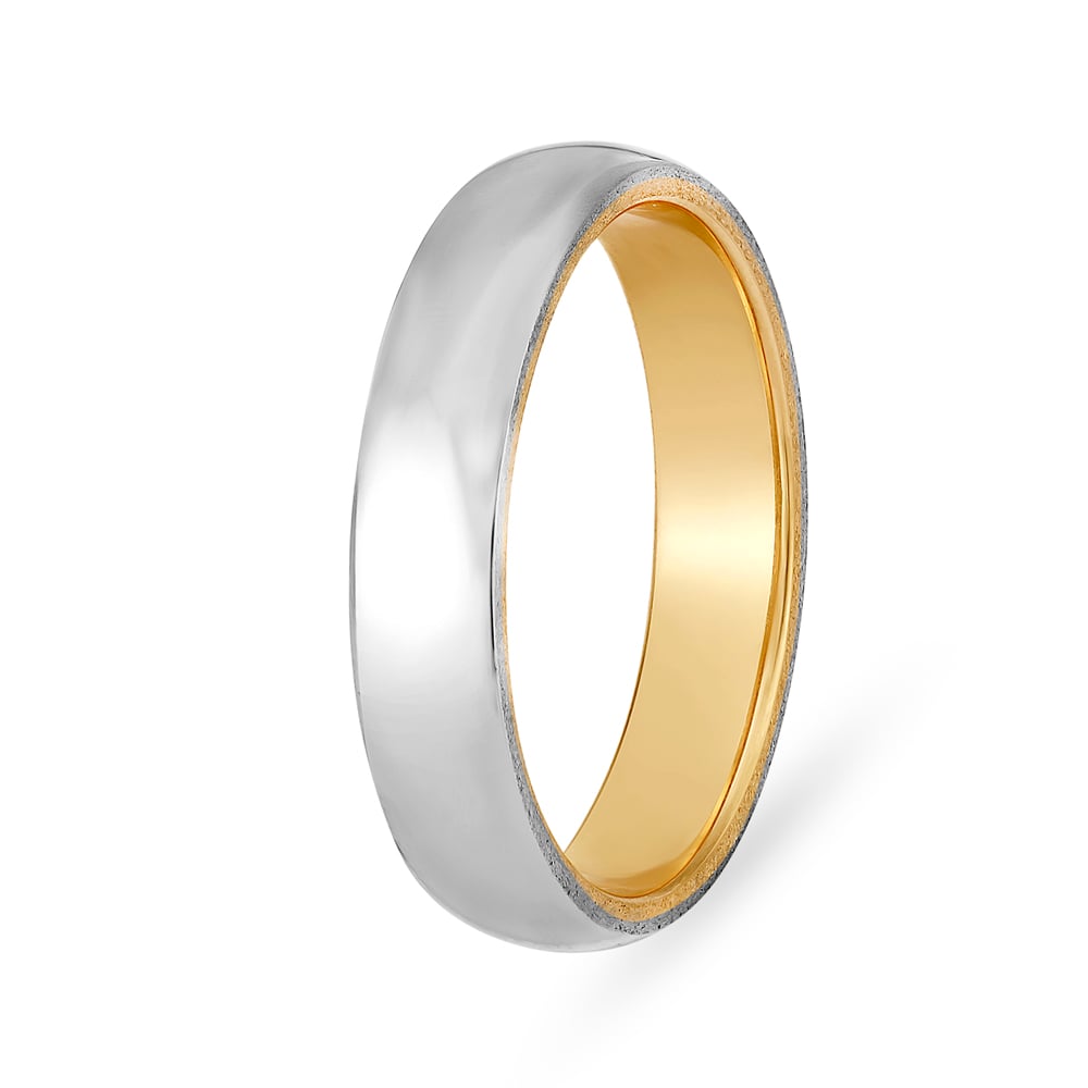 Elegant Platinum and Rose Gold Ring,,hi-res image number null