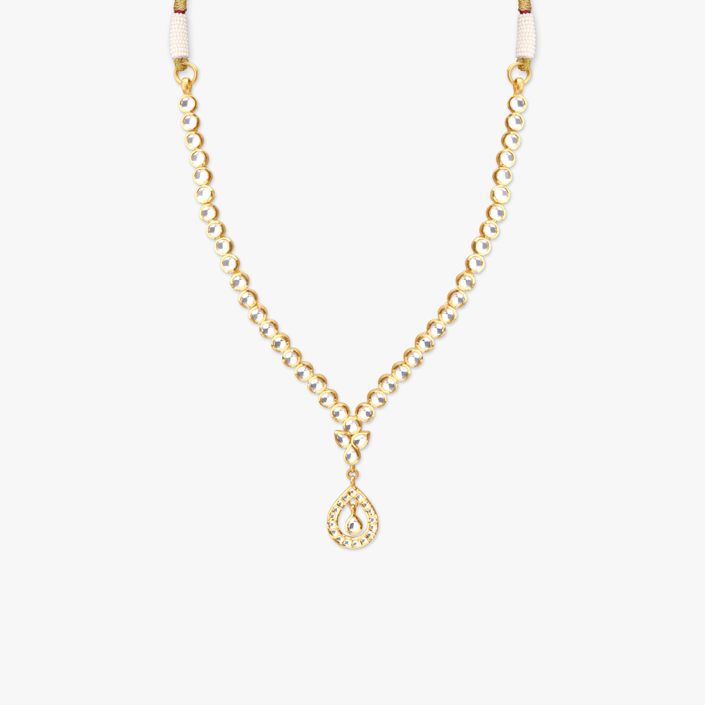 Kundan Aura Gold Necklace Set,,hi-res image number null